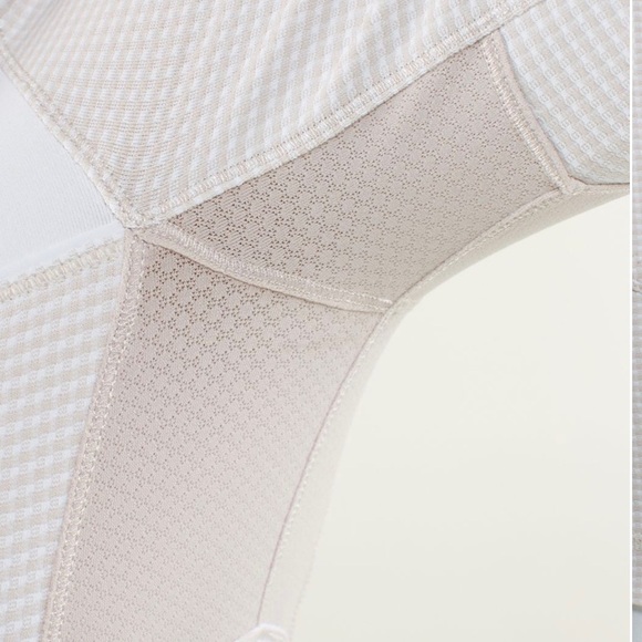 lululemon Forme Jacket Full Zip Dune White Sz 6 - Picture 6 of 16